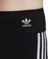 Фото #1 товара Спортивные шорты adidas Originals 280415 Женские Байкеры Черно-белые, размер XX-Small