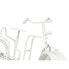 Фото #2 товара Настольные часы Велосипед Белый Металл 33 x 21 x 4 cm (4 штук)