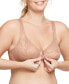 Фото #3 товара Women's Full Figure Plus Size Wonderwire Front Close Stretch Lace Bra