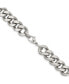 ფოტო #3 პროდუქტის Stainless Steel 13.75mm Curb Chain Necklace