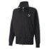 Фото #1 товара Puma Luxe Sport T7 Full Zip Track Jacket Mens Black Casual Athletic Outerwear 53