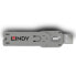 Фото #4 товара Lindy USB Type A Port Blocker Key - white - White