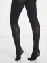 Фото #4 товара ASOS DESIGN 2 pack 80 denier tights in black