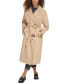 ფოტო #1 პროდუქტის Women's Classic Relaxed Fit Belted Trench Coat