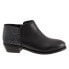 Фото #1 товара Softwalk Rocklin S1457-021 Womens Black Leather Ankle & Booties Boots