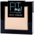 Фото #1 товара Mattierender Gesichtspuder - Maybelline New York Fit me Matte&Poreless PWD 105 - Natural Ivory