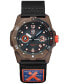 ფოტო #1 პროდუქტის Men's Swiss Bear Grylls Rule of 3 Sea Series Black Rubber Strap Watch 42mm