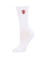 ფოტო #3 პროდუქტის Women's Crimson, White Indiana Hoosiers 2-Pack Quarter-Length Socks