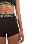 Nike Training Pro 365 3 inch legging shorts in brown