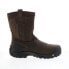 Фото #1 товара Merrell Strongfield LTR Pull On WP Composite Toe Mens Brown Work Boots