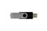 USB флеш-накопитель GoodRam UTS3-0640K0R11 64 ГБ, USB Type-A, 3.2 Gen 1 (3.1 Gen 1), 60 МБ/с, поворотный, черный