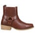 Фото #1 товара Dingo Black Bart Pull On Mens Brown Casual Boots DI282-BRN