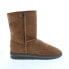 Фото #1 товара Emu Australia Platinum Outback Lo MP10028 Mens Brown Suede Casual Dress Boots
