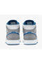 Фото #6 товара Air Jordan 1 Mid Cement True Blue -Kadın Spor Ayakkabı DQ8426 01