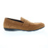 Bruno Magli Benito BENITO4 Mens Brown Suede Loafers & Slip Ons Moccasin Shoes 8