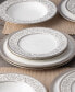 Summit Platinum Set of 4 Salad Plates, Service For 4