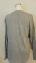 NY Collection Embellished Crewneck Twin-piece Cardigan Metallic Silver Gray L