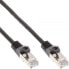 Фото #1 товара InLine Patch Cable SF/UTP Cat.5e black 3m