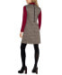 ფოტო #2 პროდუქტის Women's Houndstooth-Print Shift Dress