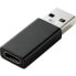 Renkforce RF-4472306 - USB Type A - USB Type C - Black