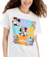 ფოტო #3 პროდუქტის Juniors' Friends of Mickey Graphic T-Shirt