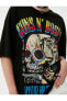 Guns N Roses Tişört Oversize Lisanslı Bisiklet Yaka Kısa Kollu Pamuklu