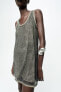Фото #4 товара Платье с заклепками — zw collection ZARA