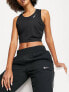 Nike Running Race Day Dri-FIT crop top in black