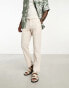 Фото #1 товара Jack & Jones Intelligence linen mix chino in cream