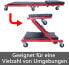 Фото #5 товара HENGMEI Rolling Board Workshop Car Assembly Roller Board Workshop Lounger Mounting Table Car with 6 Ball Bearing 360° Wheels, Headrest and 2 Storage Compartments