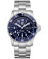 ფოტო #1 პროდუქტის Men's Swiss Automatic Sport Timer Stainless Steel Bracelet Watch 42mm