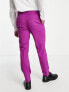 River Island suit trousers in purple