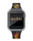 Фото #2 товара Harry Potter Kid's Touch Screen Black Silicone Strap Smart Watch, 46mm x 41mm