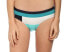 Фото #1 товара Kate Spade New York Mykonos Classic Multi Color Striped Bikini Bottom Size M