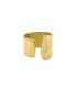 14K Gold Plated Tall Open Band Ring
