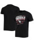 Фото #2 товара Men's Black Arizona Cardinals Throwback T-shirt