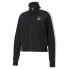Puma Iconic T7 Full Zip Track Jacket Womens Black Casual Athletic Outerwear 5300