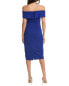 Joseph Ribkoff Fold-Over Sheath Dress Women's