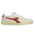 Фото #1 товара Diadora Game L Low Retro Lace Up Mens Off White Sneakers Casual Shoes 179268-C5
