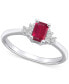 Ruby/White Gold