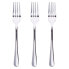 SAN IGNACIO SG7781 Polished Stainless Steel Fork Set 3 Units Серебристый - фото #1