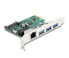 Фото #1 товара Delock PCI Express x1 Karte zu 3 x USB 5 Gbps Typ-A Buchse+ 1 Gigabit LAN - Network Card - PCI-Express