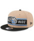 Men's Tan/Black Orlando Magic 2024 NBA Draft 9FIFTY Snapback Hat