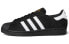 Фото #1 товара adidas originals Superstar 白尾 低帮 板鞋 男女同款 黑色 / Кроссовки Adidas originals Superstar FV0321