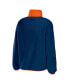 ფოტო #2 პროდუქტის Women's Navy Chicago Bears Polar Fleece Raglan Full-Snap Jacket