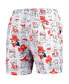 Men's White The Simpsons Bart School Doodles Shorts