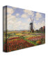 Фото #3 товара Claude Monet 'Tulip Fields in Holland, 1886' Canvas Art - 19" x 14"