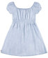 Фото #2 товара Платье для малышей Levi's с квадратным вырезом горловины и объемными рукавами
