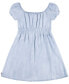 ფოტო #2 პროდუქტის Big Girls Square Neck Puff Sleeve Dress