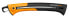 Фото #3 товара Fiskars 123880 - Black,Orange - 25.5 cm - 33 cm - 230 g